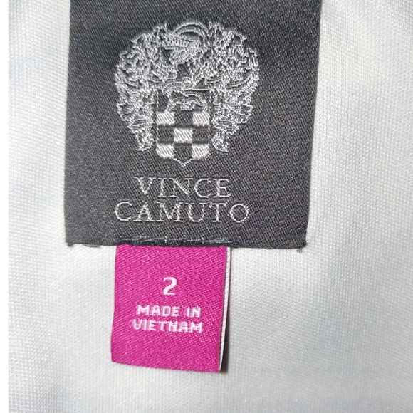 Vince Camuto 3/4 Sleeve Striped Shift Dress - Picture 7 of 8